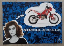Gilera Apache 125 Brochure c.1992