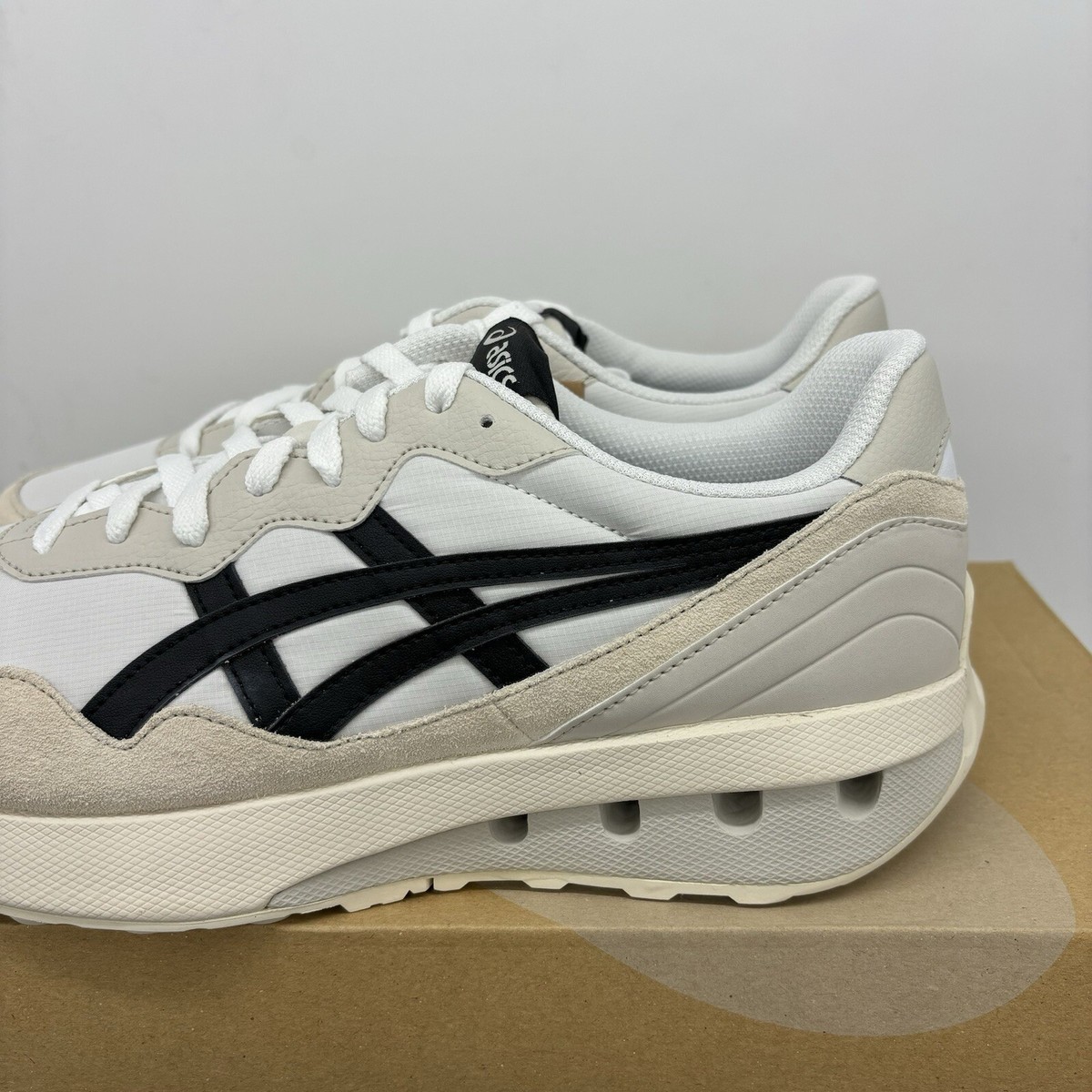 ★人気★ Asics Jogger X81 White Smoke Grey Size 12 - ASICS Jogger X81 White Smoke Grey for sale online