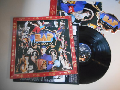 LP Rock BAP - Da Capo (9 Song) EMI ELECTROLA / OIS + Poster / Sticker  Niedecken
