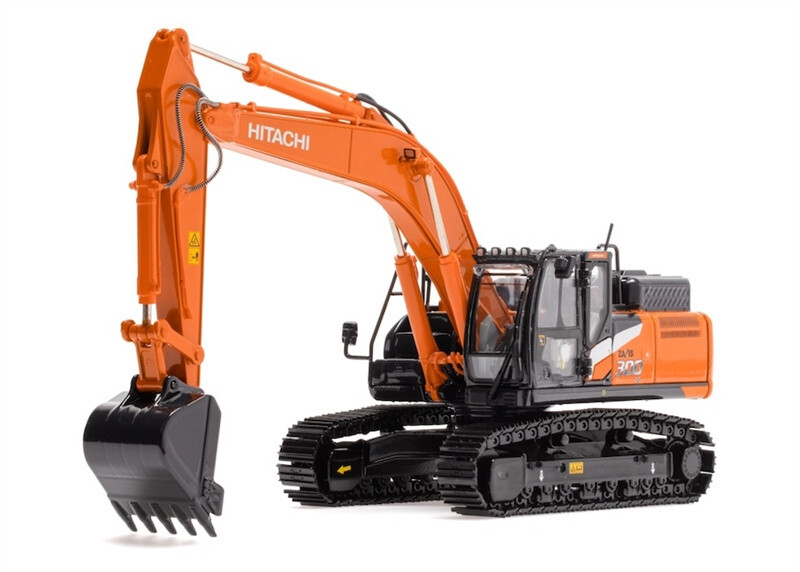 1:50 DIECAST Pre-built Model Hitachi ZX300LCH-7 Tracked