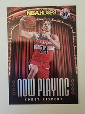 2021-22 Panini NBA Hoops - Now Playing Holo #15 Corey Kispert (RC)