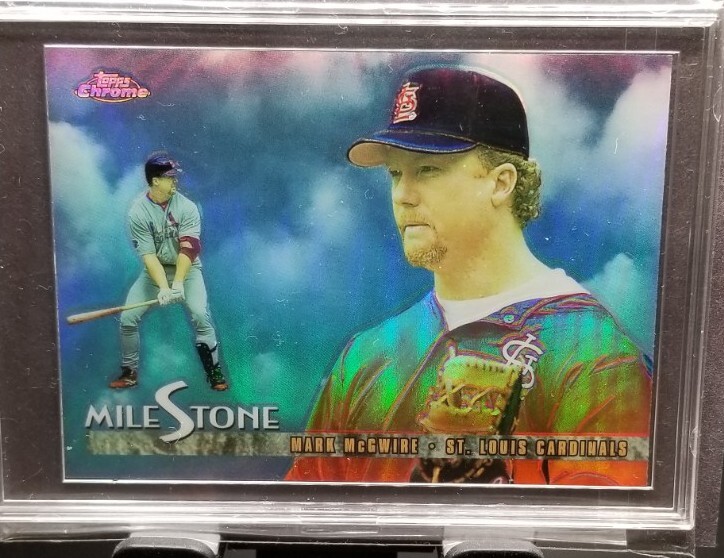 Mark McGwire - 1998 Topps Milestone Refractor #MS8