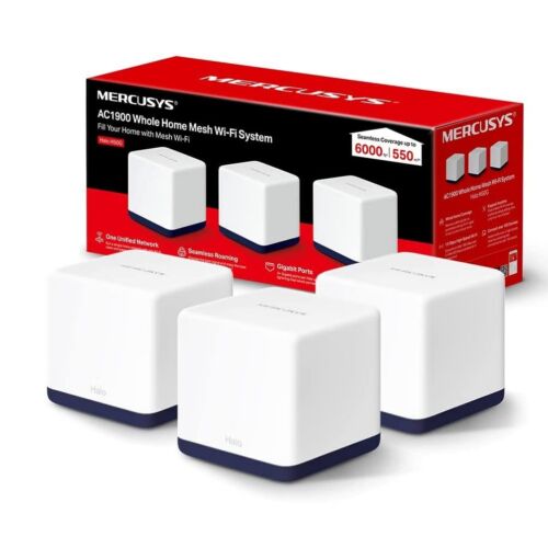 mercusys AC1900 Whole Home Mesh Wi-Fi System 3 Pack AC1900 - Picture 1 of 4