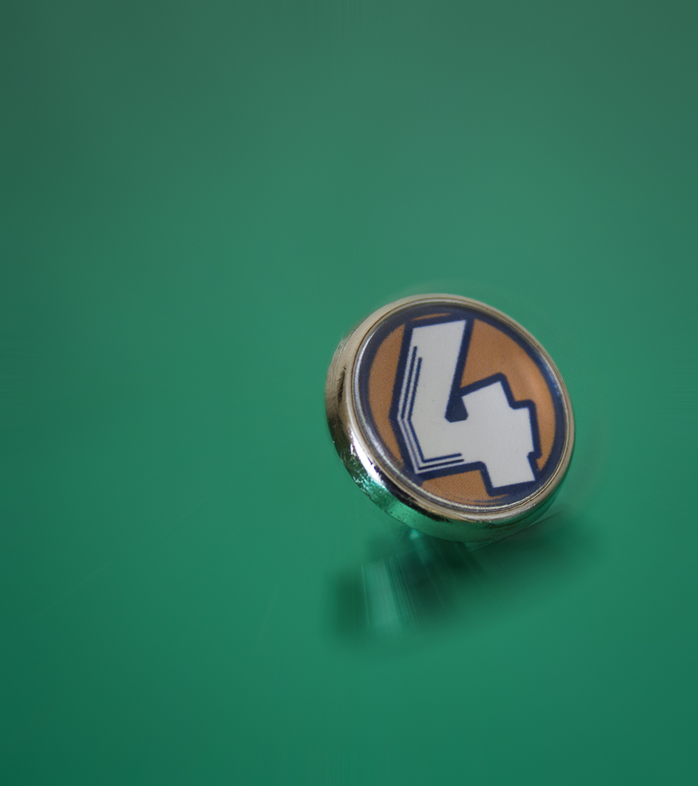 Anchorman Channel Lapel/Tie Pin Badge