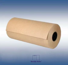 Void Fill 24" x 1200' 30# Brown Kraft Paper Roll Shipping, Wrapping, Packaging
