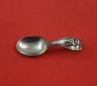 Nursery Rhyme by Reed and Barton Sterling Silver Baby Spoon Bent Handle w/Cat 3"