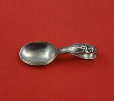 Nursery Rhyme by Reed and Barton Sterling Silver Baby Spoon Bent Handle w/Cat 3"