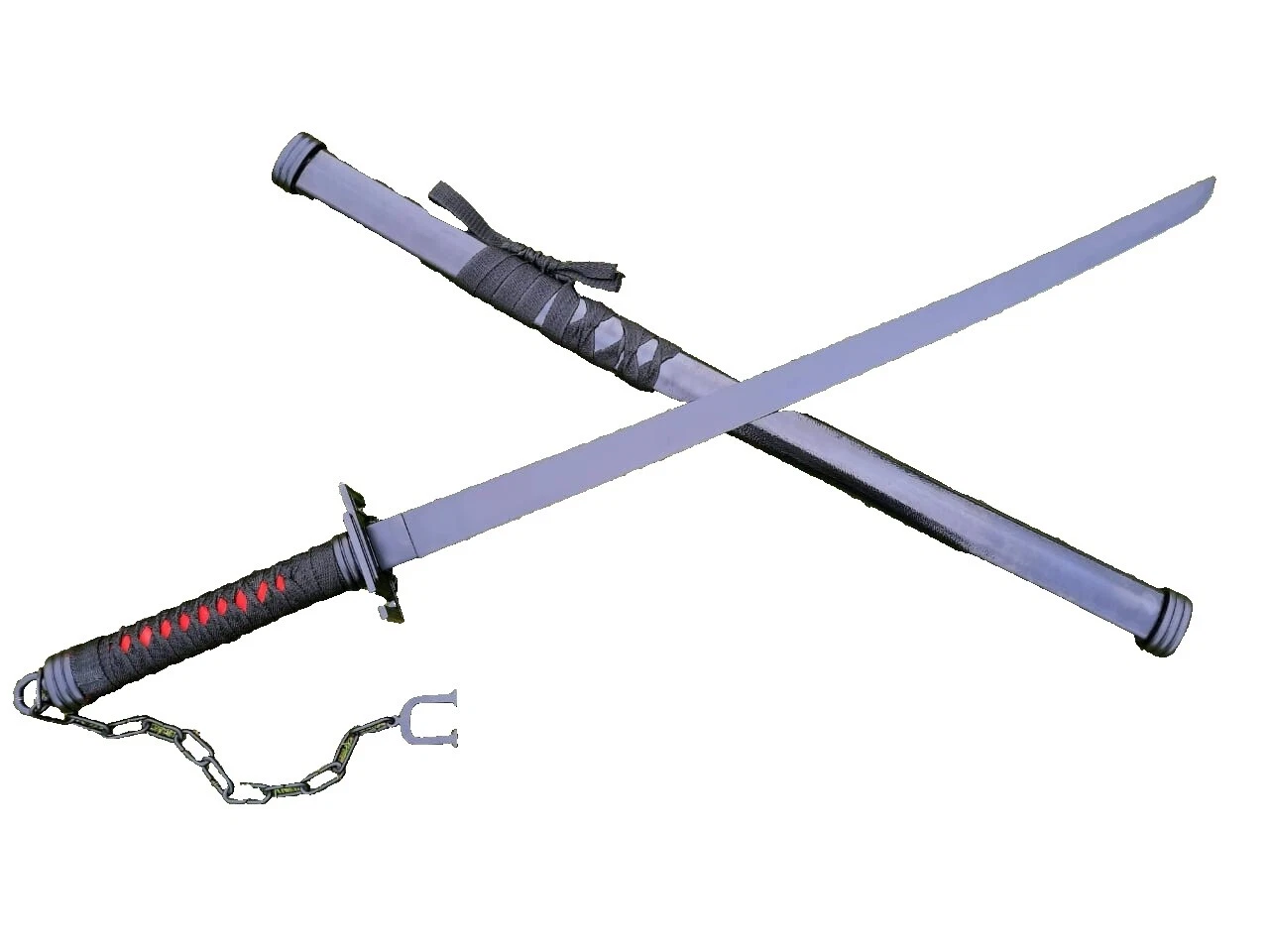 Negro katanas japonesas de colección