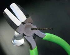 Nylon tipped rosary chain nose flat nose beading jewelry making pliers 5 in T073