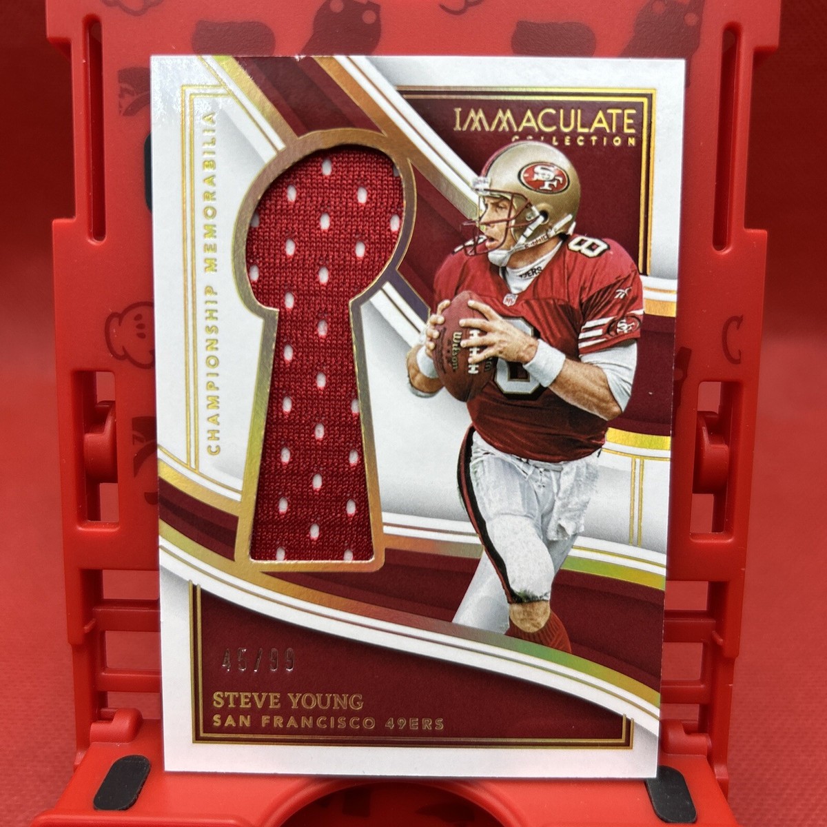 2023 Panini Immaculate Collection STEVE YOUNG Championship