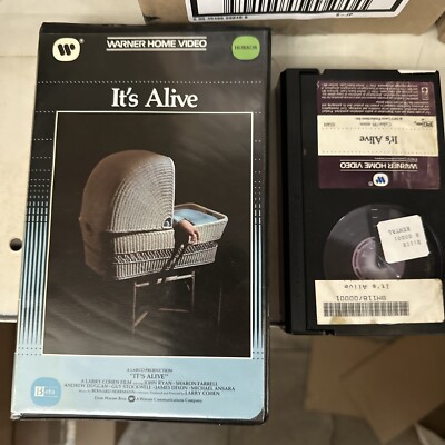 It's Alive - BETAMAX TAPE CLAMSHELL CASE - BETA  NOT VHS 