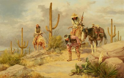#ad Apache : Charlie Dye : Archival Quality Art Print $62.95