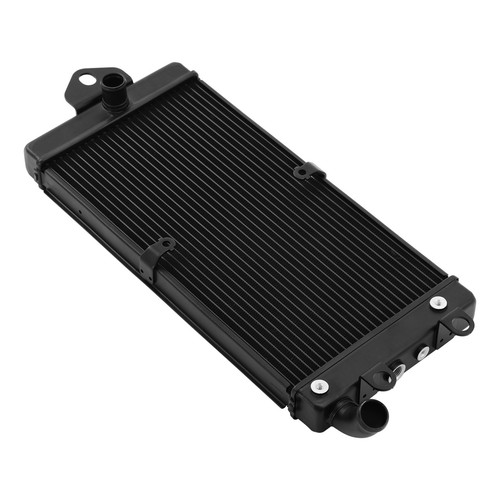 Black Radiator Cooler Cooling Fit For Honda VTX1800C 2002-2007 VTX1800F 2005-08 - Picture 8 of 14