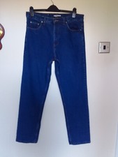 Mens Bulldozer Blue Jeans Size 36 Used Excellent Condition