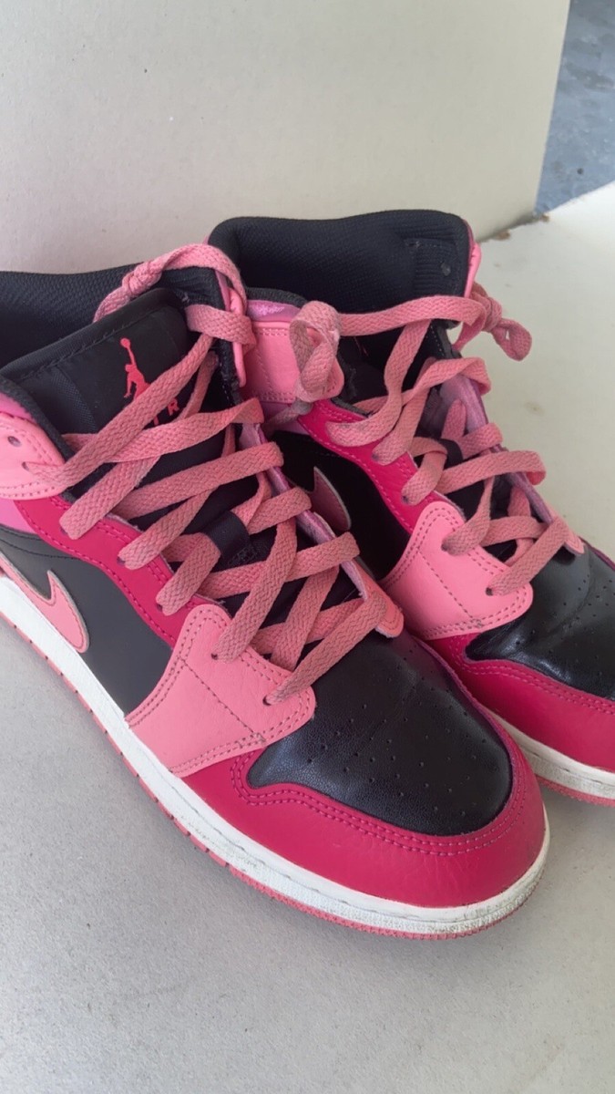 Air Jordan 1 Retro High OG Shoes Men\'s‎ 7 Washed Pink White Athletic Sneakers Size 10.5W / 9 Mens - Air Jordan 1 Retro OG High Washed Pink  main image 2
