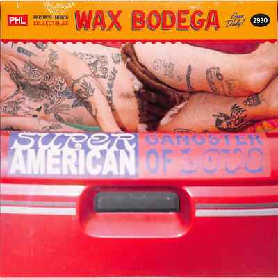 Super American / GANGSTER OF LOVE (LP, BLUE JAY VINYL) / Many Hats-Wax Bodega /