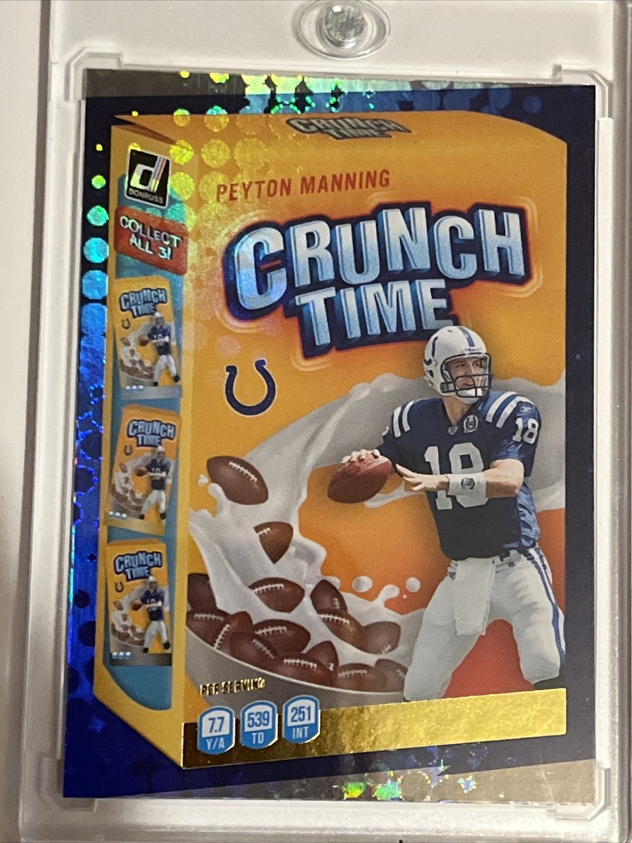 2022 Panini Donruss Peyton Manning CRUNCH TIME SP COLTS | eBay