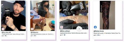 H3AL Tattoo Aftercare skin butter Tattoo Balm &Enhance skin TX4 image 8
