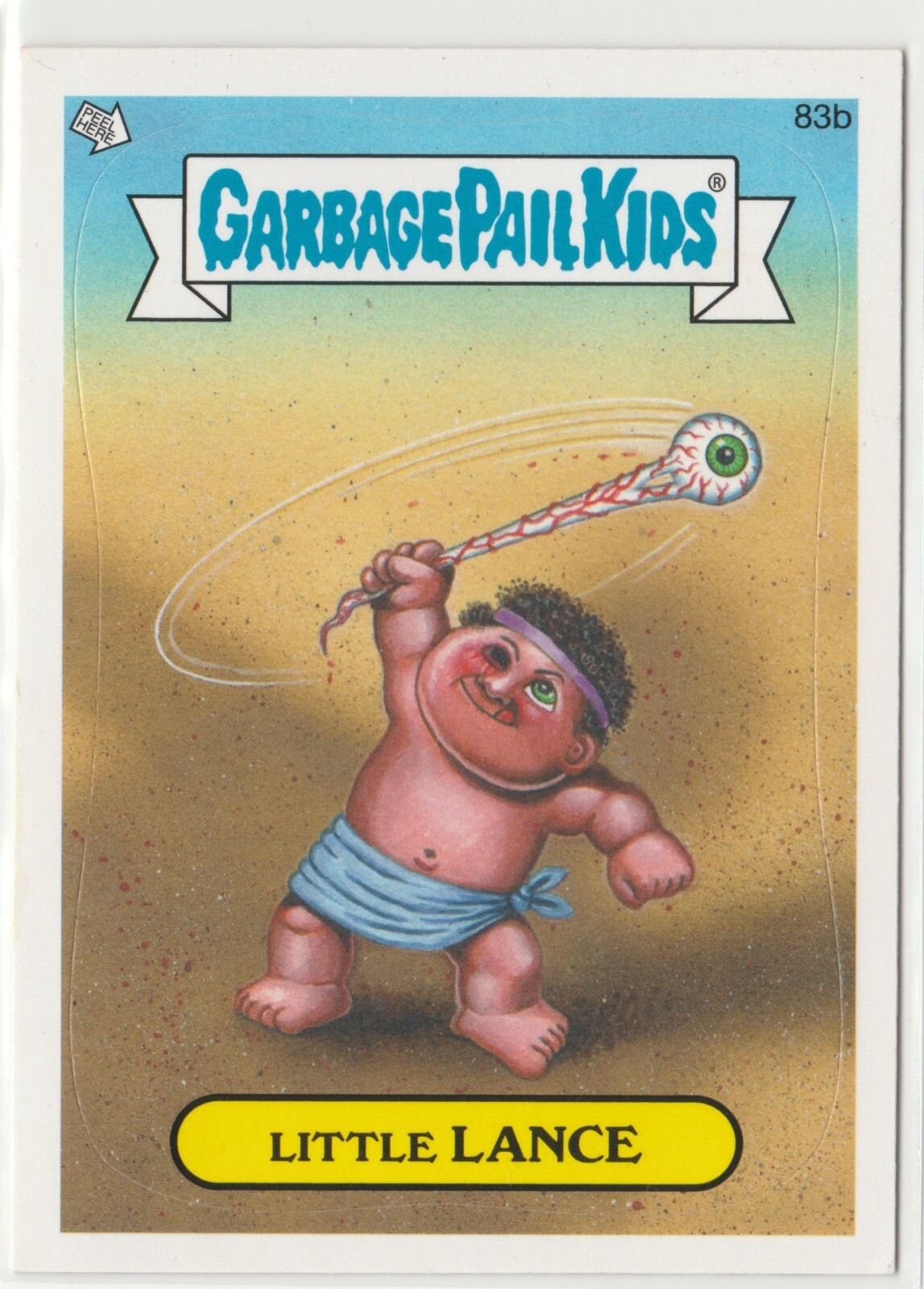Little Lance 83b Garbage Pail Kids GPK 2013 Series 2 BNS2 Brand New