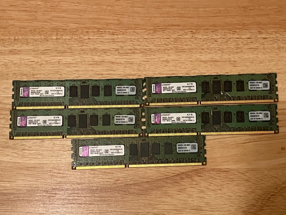 Gently Used Kingston 20GB, Ram Kit KVR1333D3D8R9S/4G - Image 4 of 4