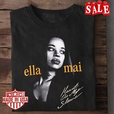 New Popular Ella Mai Heart on My Sleeve Gift For Fans Black S-5XL Shirt CC6700