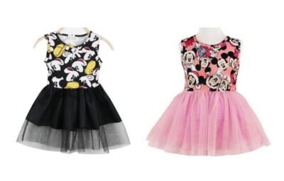 Kleid Mädchenkleid Sommerkleid festlich Fest Mickey Mouse Micky Maus Gr. 92-98