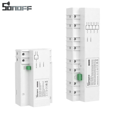Sonoff Smart Stromzähler Drehstromzähler Kalibriert 80A 3-Phasen DIN Hutschiene