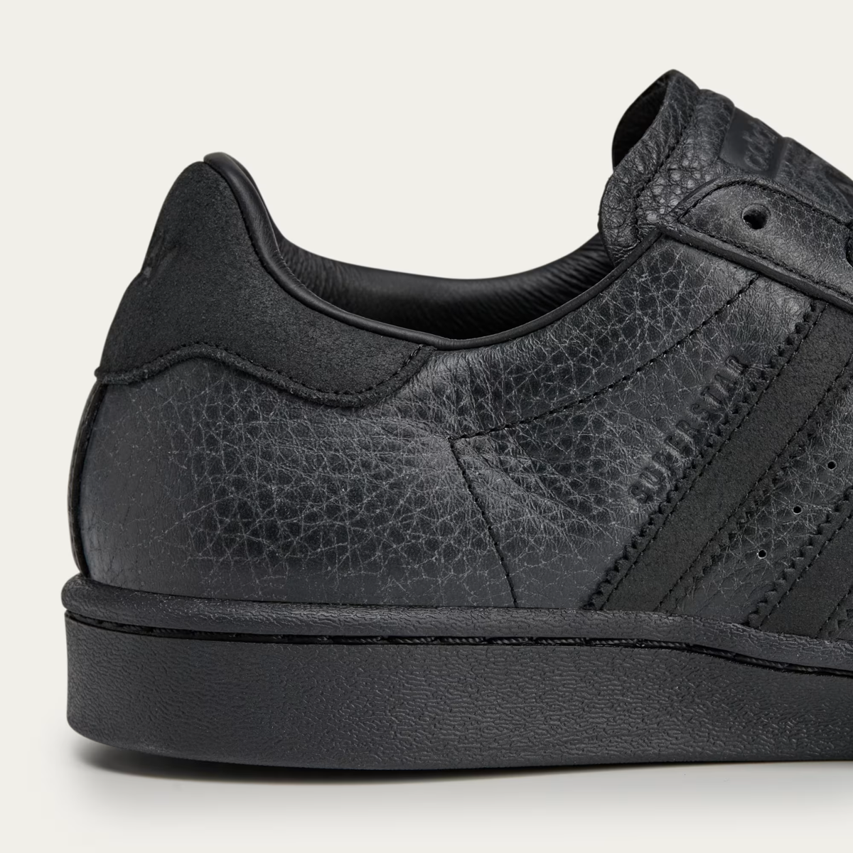 JI4585 Avavav × adidas Originals Modified Superstar Core Black