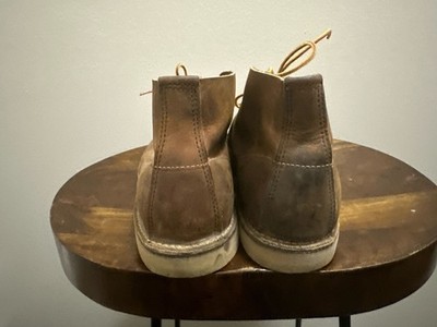 Red Wing Weekender Chukka Mens 7.5 Brown Leather Boots 3322 USA Heritage Red Wing Heritage Weekender Copper Rough and Tough Chukka  main image 3