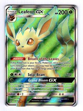 Leafeon GX (Full Art) SM - Ultra Prism #139 (2018) Ultra Rare Holo LP Pokemon on eBay