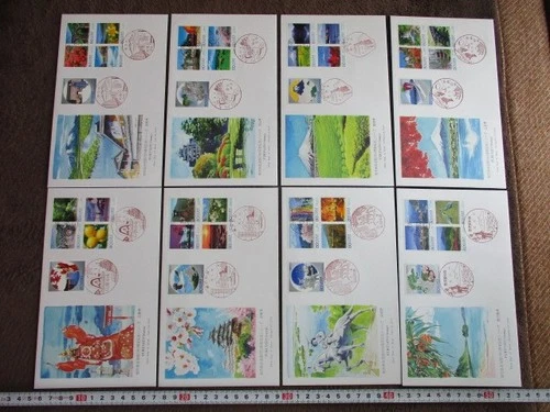 Japan Stamp First Day Cover FURUSATO Stamp (地方自治法施行60周年記念) Large format 2013