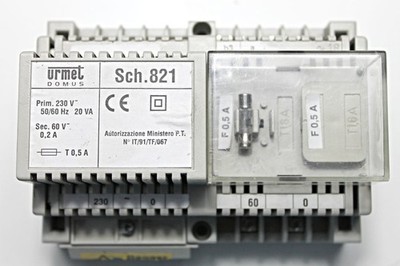 URMET DOMUS Sch.821 - power supply