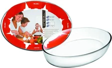 ibili Kristall Oval Tray, 23 x 16 x 5 cm,Casseroles