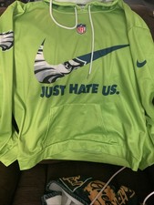 Philadelphia Eagles Nike Hoodie XL Just Hate Us Super Bowl