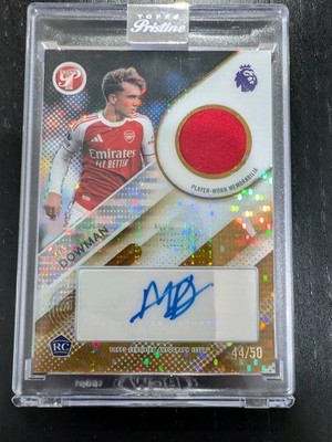 Topps Pristine Premier League Pristine Pieces Rookie Auto Relic Max Dowman /50 