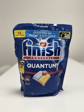 Image of Finish Quantum Powerball Dishwasher Tablets Lemon Sparkle 100 Tabs XL Pack UK