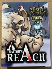 Magi-Nation Duel TCG Traitor's Reach Kickstarter Nar Starter Deck - New Sealed