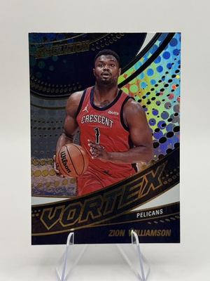 #ad Zion Williamson 2024 25 Panini Revolution Vortex #18 Insert New Orleans Pelicans $1.85