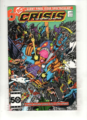 CRISES ON INFINITE EARTHS #1- 12 mostly NM, beautiful 12 issue lot, DC 1985-6 - Picture 23 of 24