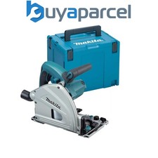 Image of Makita SP6000J 240v Plunge Cut Circular Saw 165mm with Makita MAKPAC Case