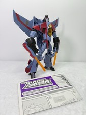 Transformers Animated Starscream figure w/ we...