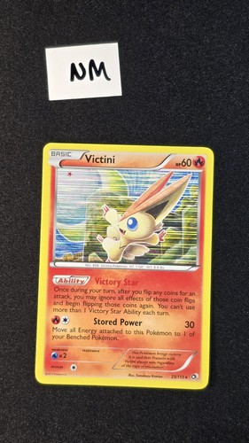 Victini Holo 23/113 NM Pokémon Legendary Treasures Series 
