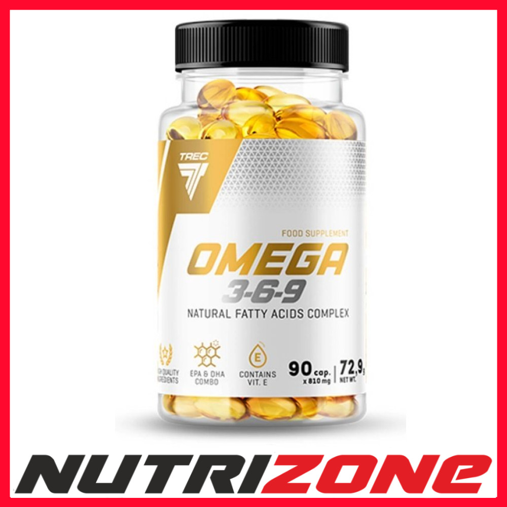 Trec Nutrition Omega 3-6-9 Capsules 90 Capsules - Image 2