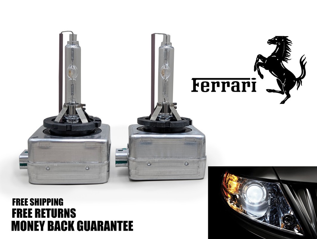 6000K Diamond White HID Xenon Headlight Bulb for FERRARI 458 SPECIALE 2015 x2