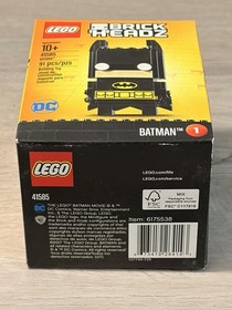 Lego 41585 BrickHeadz DC BATMAN 2017 Retired Sealed NIB RARE HTF
