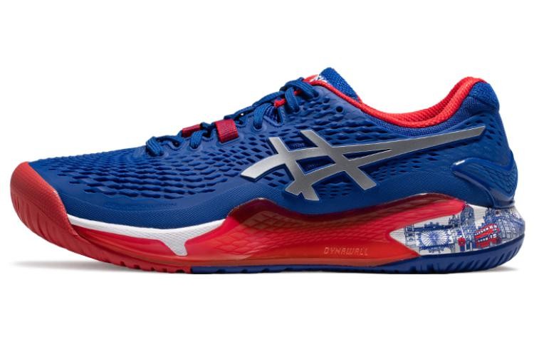 PWRPLATE テクノロジー スパイクシューズ 青赤 Asics Gel Resolution 9 Limited Edition 'Asics Blue' 1041A443-400