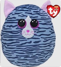 TY Squish-A-Boos Kiki The Cat Large Plush Pillow 14 inch New