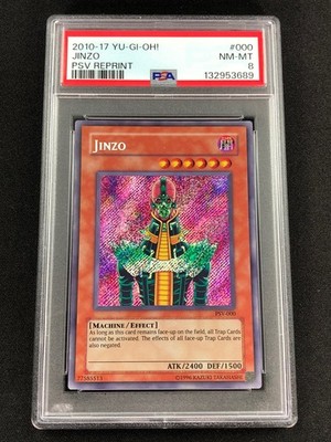 Yugioh 2010 Jinzo PSV-000 PSA 8 Secret Rare | eBay