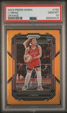 2023 Prizm WNBA #132 Li Meng RC Orange /99 PSA 10