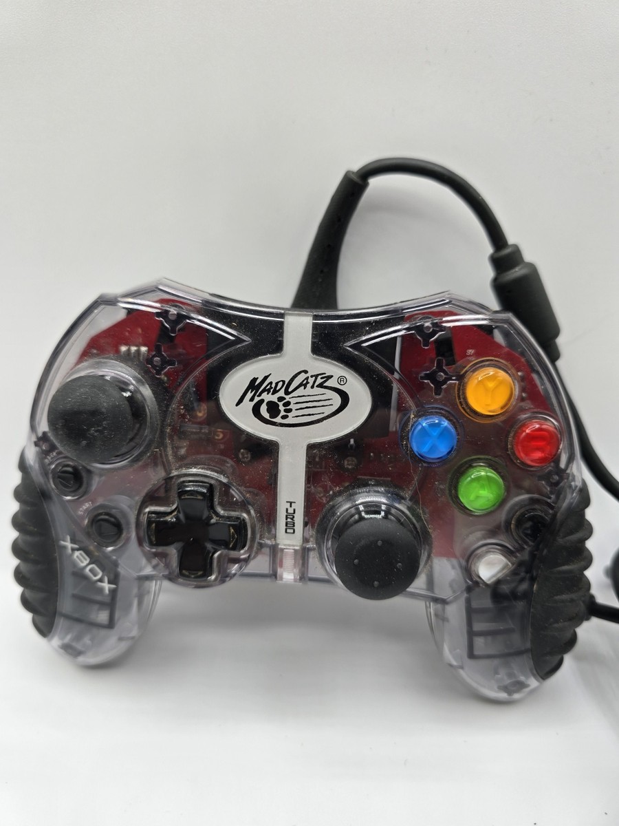 Mad Catz Turbo Microcon - Original Xbox Controller Clear & Black